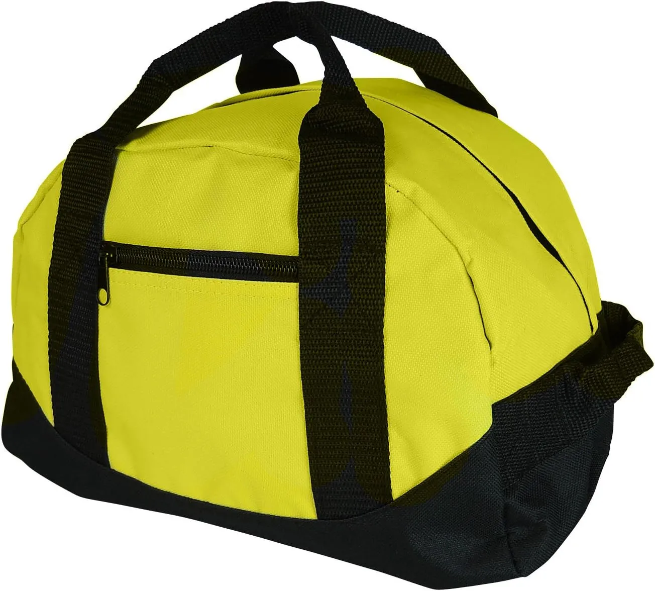 12" Mini Gym Duffle Bag (Pack of 1, Yellow)