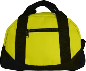 12" Mini Gym Duffle Bag (Pack of 1, Yellow)