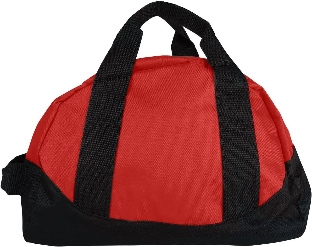 12" Mini Sport Travel Duffle Bag, Gym Bag, Carry-On (Pack of 1, Red)
