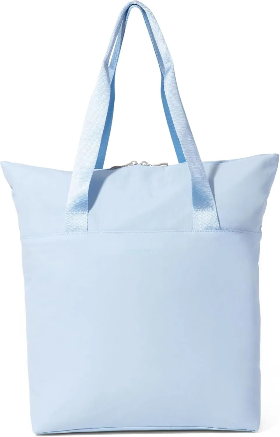 Baggallini Swift Tote Bag for Women - Lightweight 12x16 Nylon Zipped Travel Carry On Bag w/Luggage Sleeve