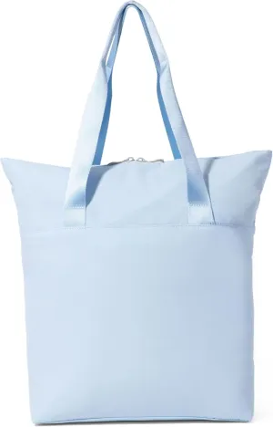Baggallini Swift Tote Bag for Women - Lightweight 12x16 Nylon Zipped Travel Carry On Bag w/Luggage Sleeve