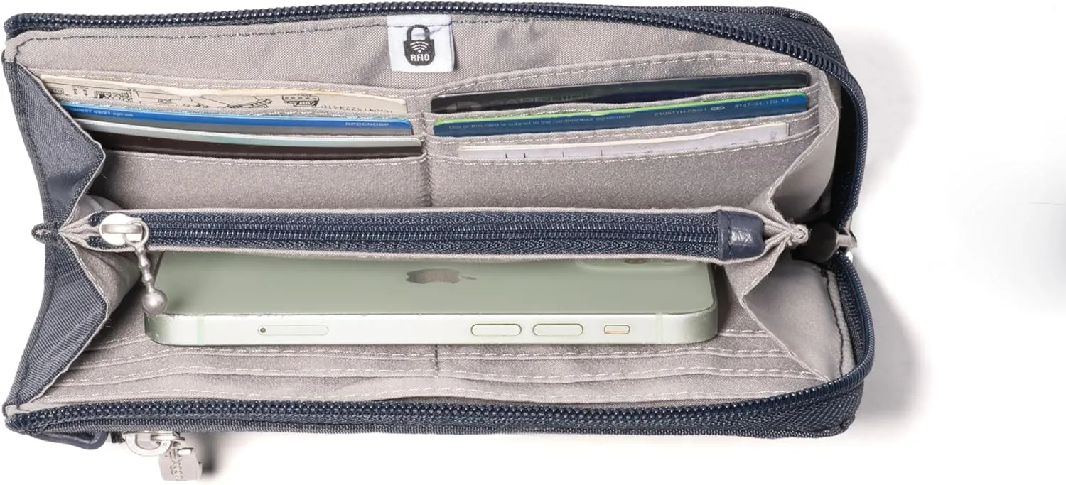 Baggallini Women's Zip Around Wallet