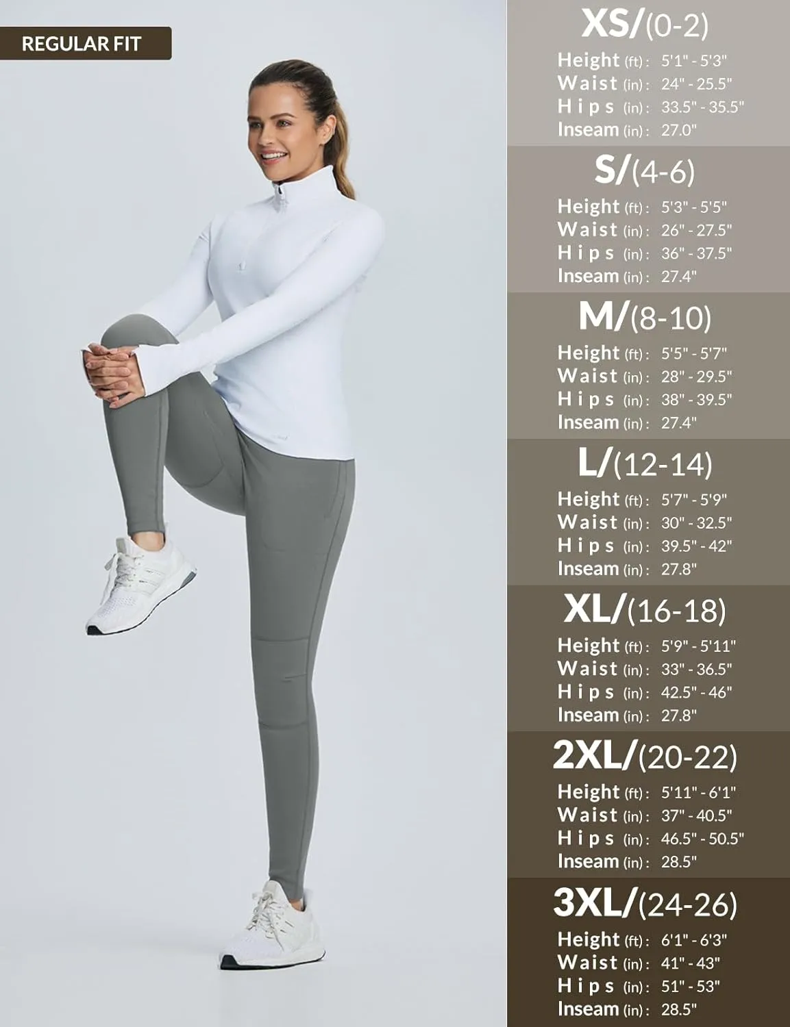 baleaf Women's Snow Pants Winter Thick Insulated Waterproof Fleece Lined Leggings Ski Hiking Outdoor Cold Weather Gear