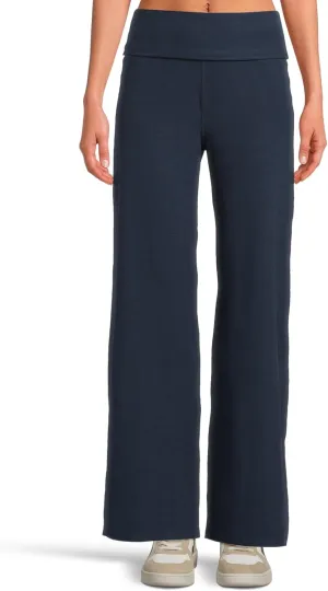 Beyond Yoga Women's Spacedye Foldover Wide Leg Pants