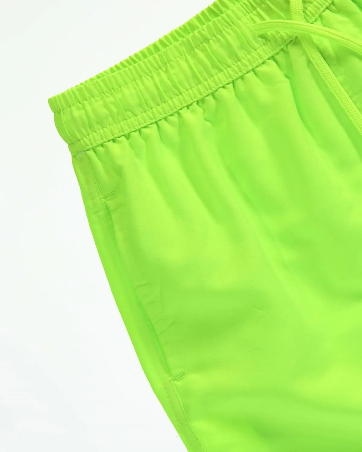 Boys Swim Trunks with Compression Liner Quick Dry Bathing Suit Swim Shorts (Sizes: 8-14)