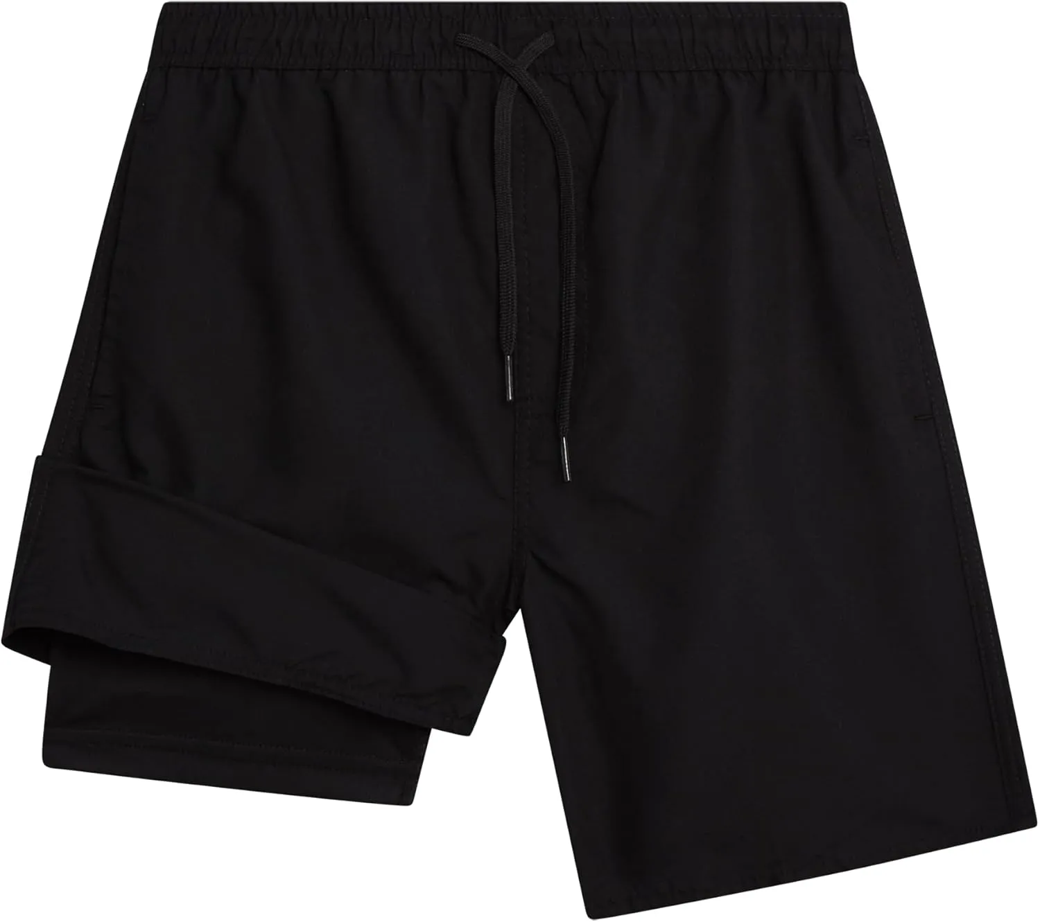 Boys Swim Trunks with Compression Liner Quick Dry Bathing Suit Swim Shorts (Sizes: 8-14)