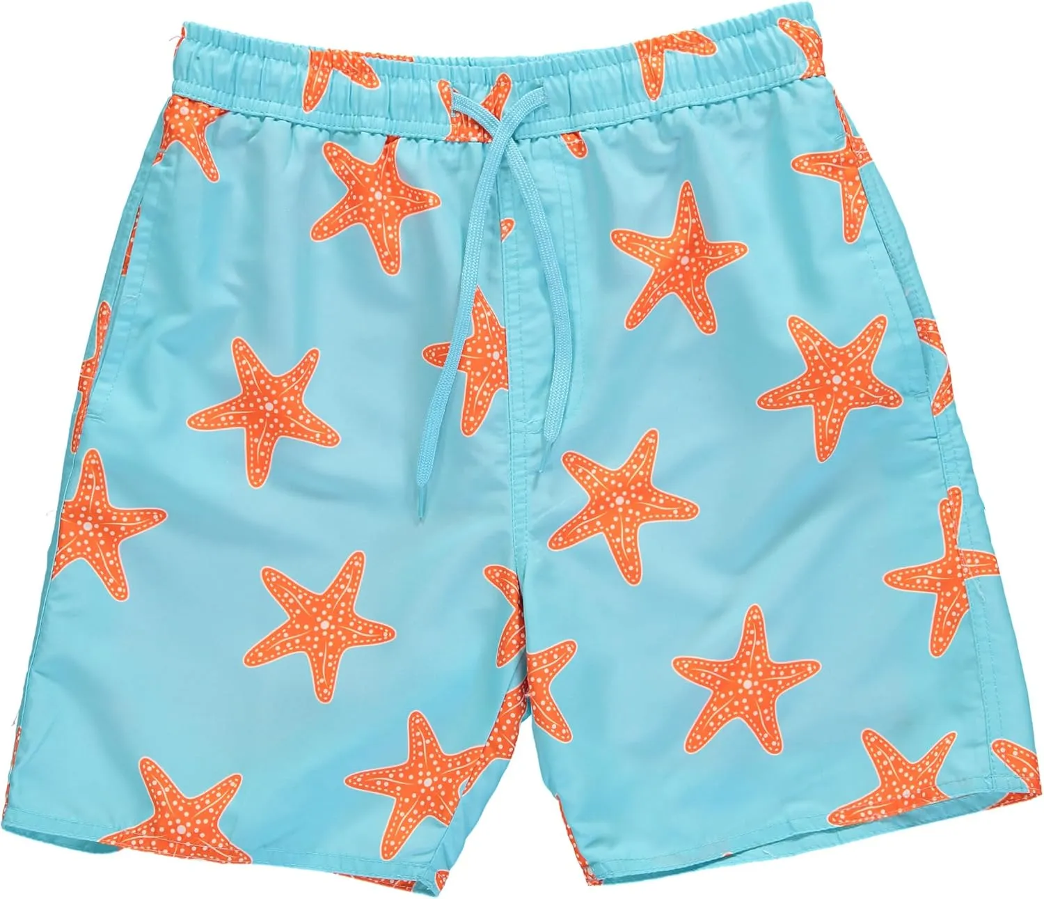 Boys Swim Trunks with Compression Liner Quick Dry Bathing Suit Swim Shorts (Sizes: 8-14)