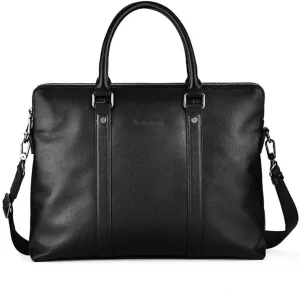 Business Handbag Cowhide Briefcase Men's Casual Shoulder Bag Computer Bag