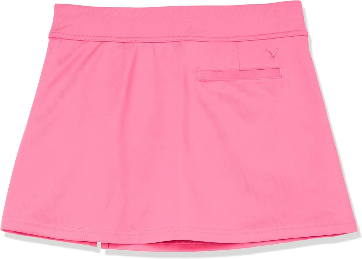 Callaway Girls' Pull-on Golf Skort with Truesculpt, Stretch Knit Fabric, Moisture-Wicking, Sun Protection
