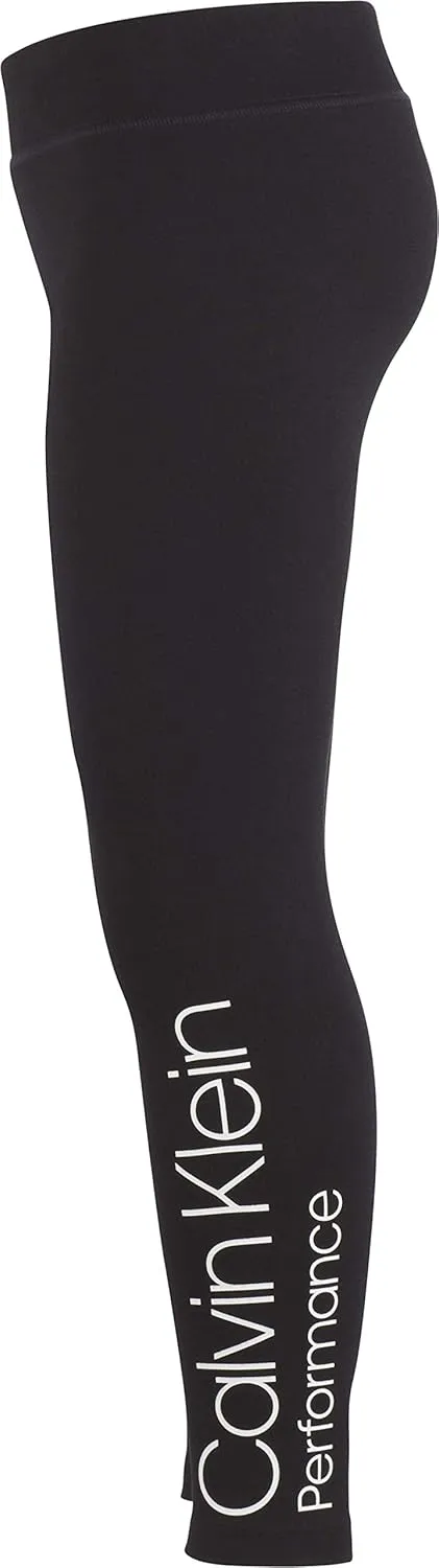 Calvin Klein Girls' Legacy Performance Leggings
