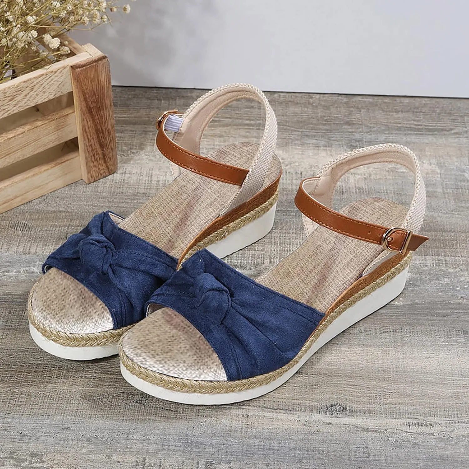 Cathalem Summer Sandals for Women 2024 Orthotic Walking Sandals Women Fashion Comfortable Sandals Arch Support Sandals