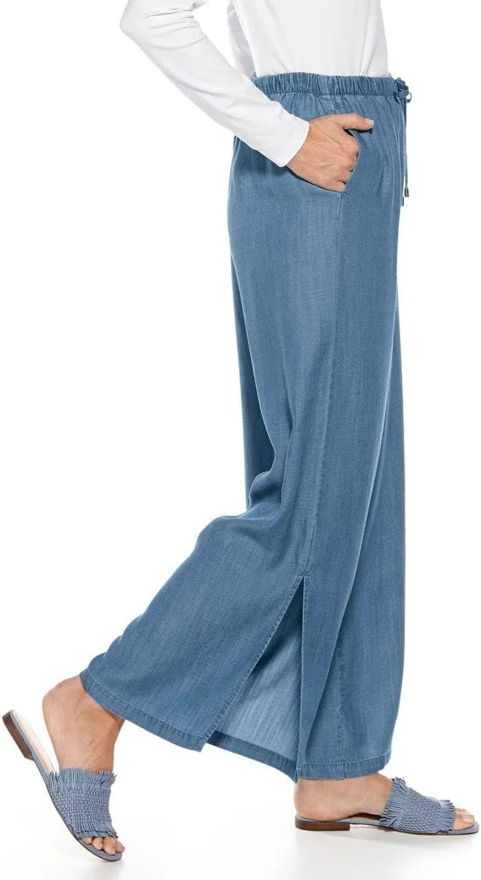 Coolibar UPF 50  Women's Enclave Wide Leg Pants - Sun Protective
