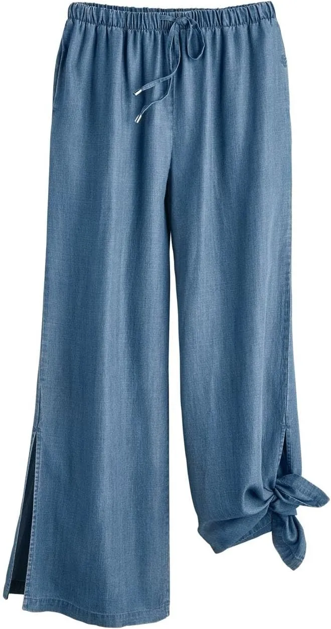 Coolibar UPF 50  Women's Enclave Wide Leg Pants - Sun Protective