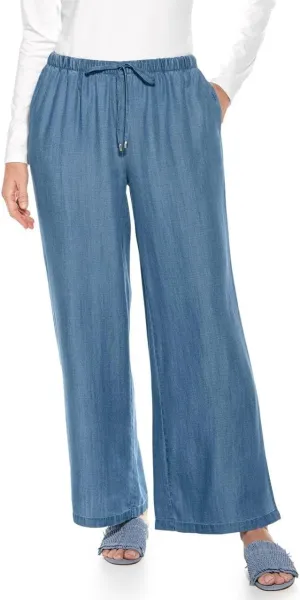 Coolibar UPF 50  Women's Enclave Wide Leg Pants - Sun Protective