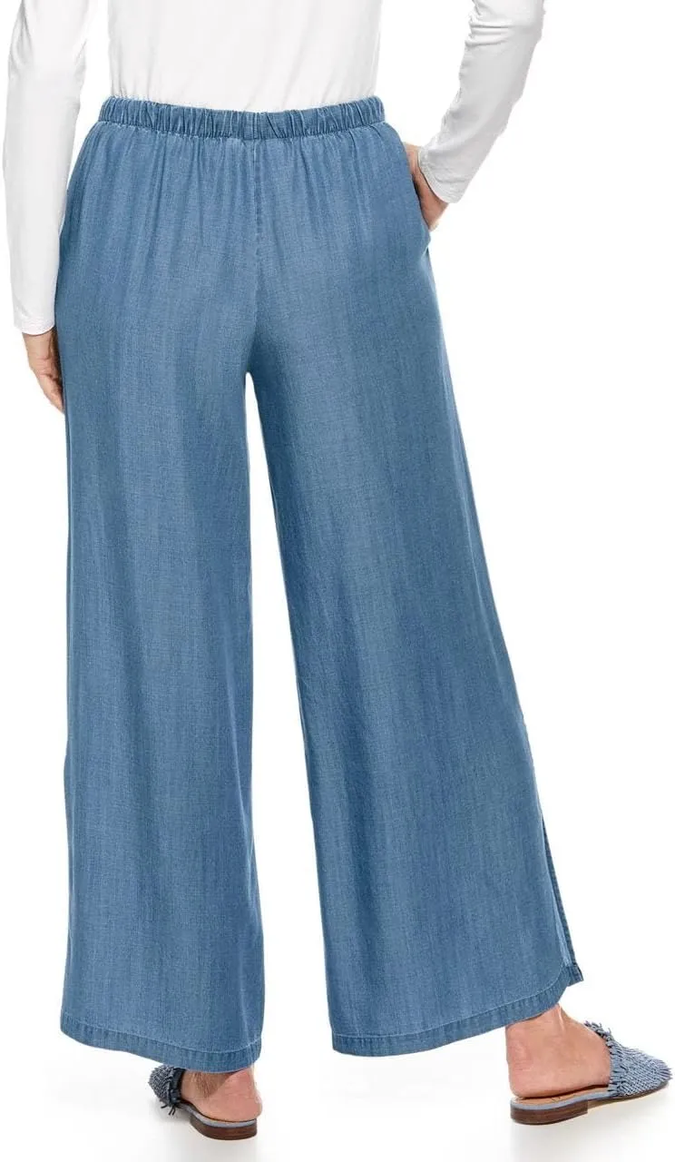 Coolibar UPF 50  Women's Enclave Wide Leg Pants - Sun Protective