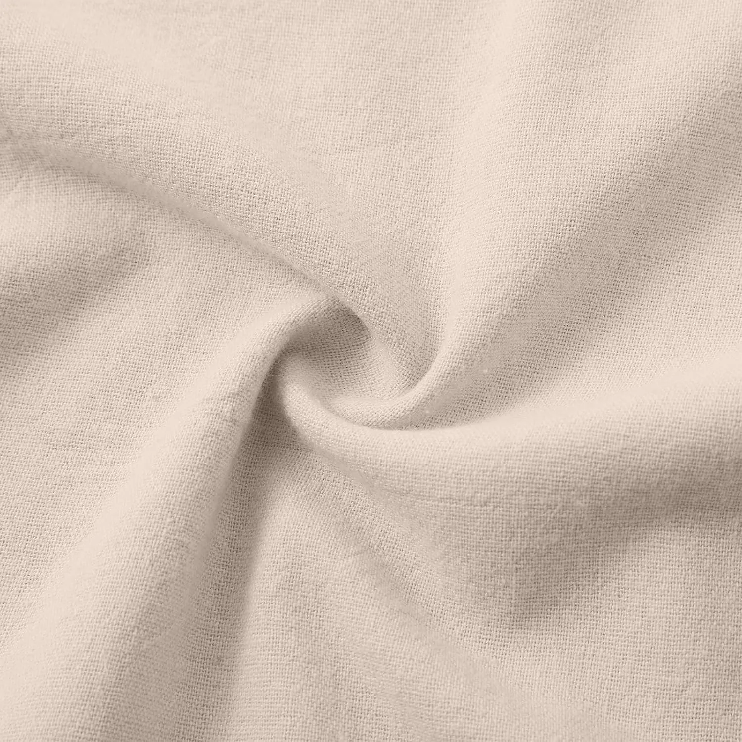 Cotton Linen Pants for Women Drawstring Elastic Waist Straight Leg Trousers Casual Spring and Summer Beach Pant