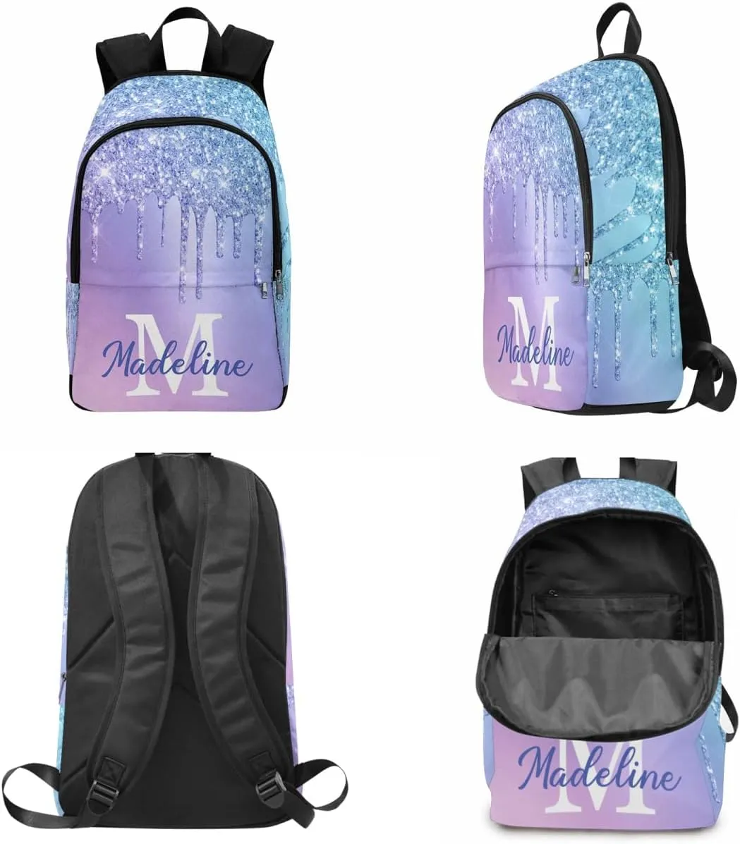Custom Casual Unisex School Bags Backpack Black And White Dinosaur Waterproof Multifunctional Large Travel Travel Bookbag