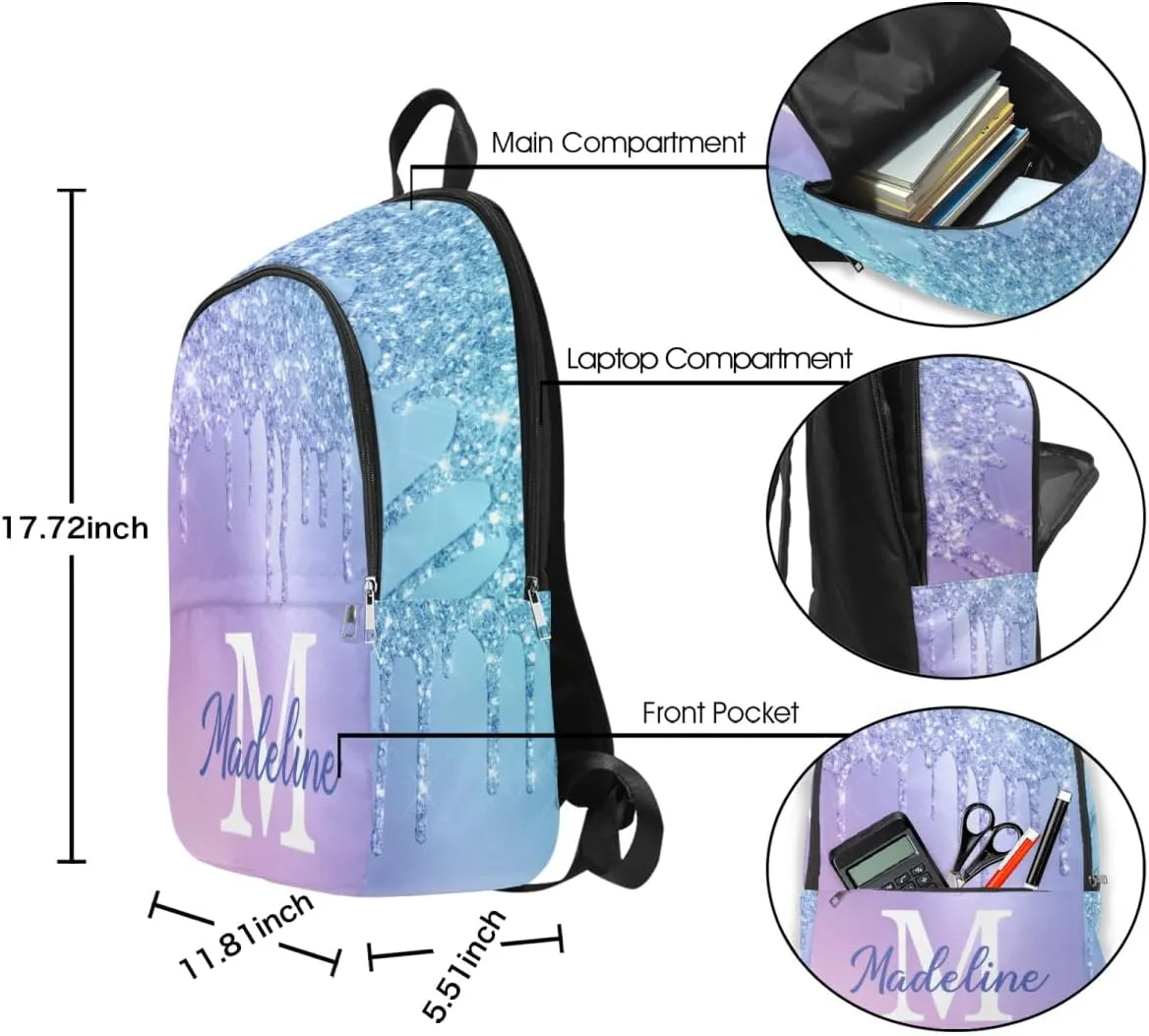 Custom Casual Unisex School Bags Backpack Black And White Dinosaur Waterproof Multifunctional Large Travel Travel Bookbag