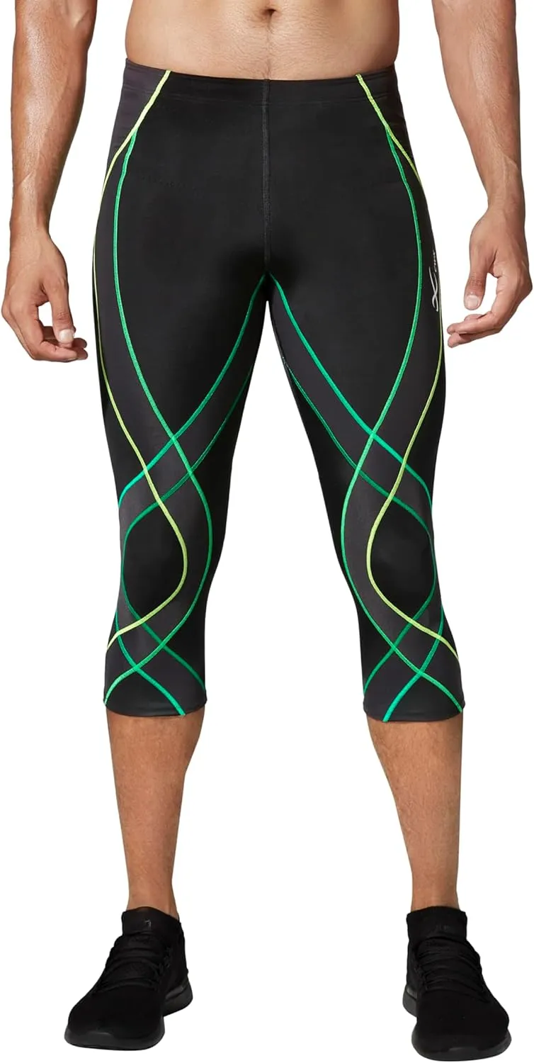 CW-X Men's Endurance Generator Joint and Muscle Support 3/4 Compression Tight