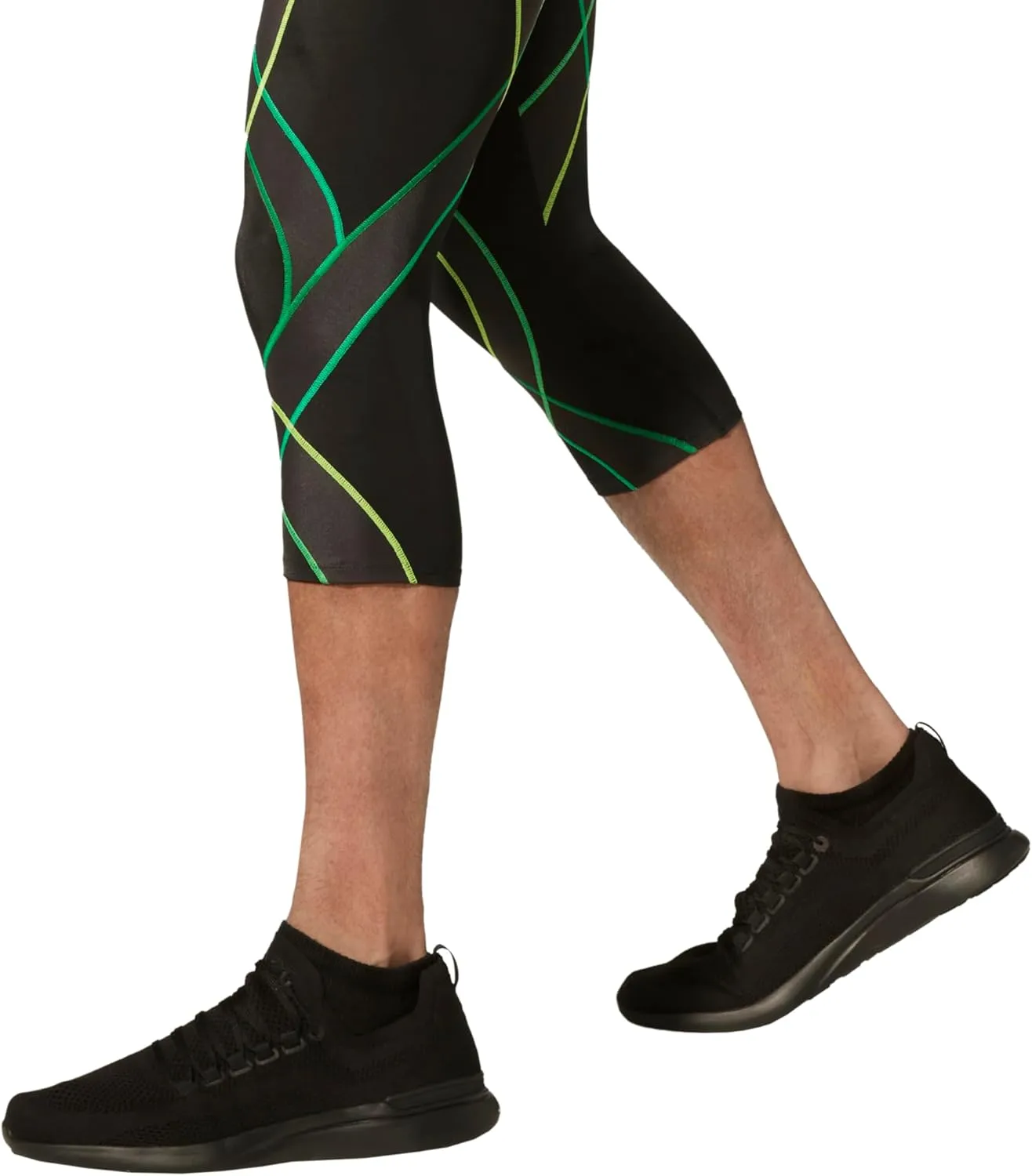 CW-X Men's Endurance Generator Joint and Muscle Support 3/4 Compression Tight