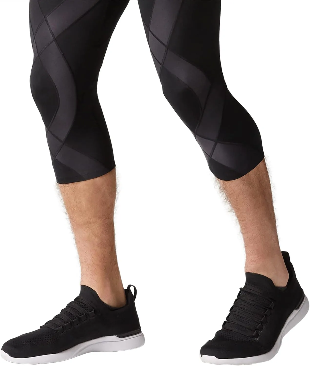 CW-X Men's Endurance Generator Joint and Muscle Support 3/4 Compression Tight