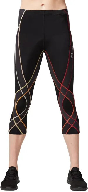 CW-X Women's Endurance Generator Joint and Muscle Support 3/4 Compression Tight, High Performance Capris for Running