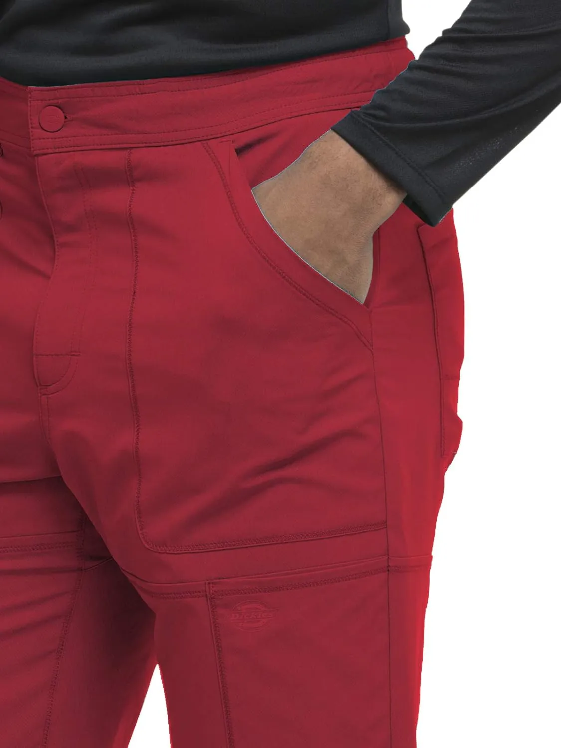 Dickies Dynamix Scrub Pants for Men with Zip Fly, Athletic-Inspired with Four-Way Stretch and Moisture Wicking DK110