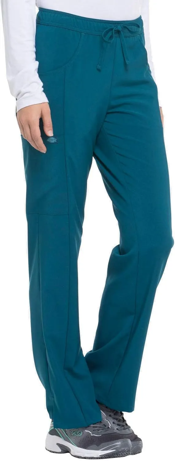 Dickies EDS Essentials Scrubs for Women, Drawstring Cargo Scrub Pants with Four-Way Stretch and Moisture Wicking DK010