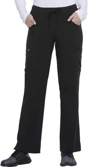 Dickies EDS Essentials Scrubs for Women, Drawstring Cargo Scrub Pants with Four-Way Stretch and Moisture Wicking DK010