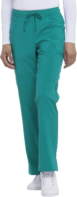 Dickies EDS Essentials Scrubs for Women, Drawstring Cargo Scrub Pants with Four-Way Stretch and Moisture Wicking DK010
