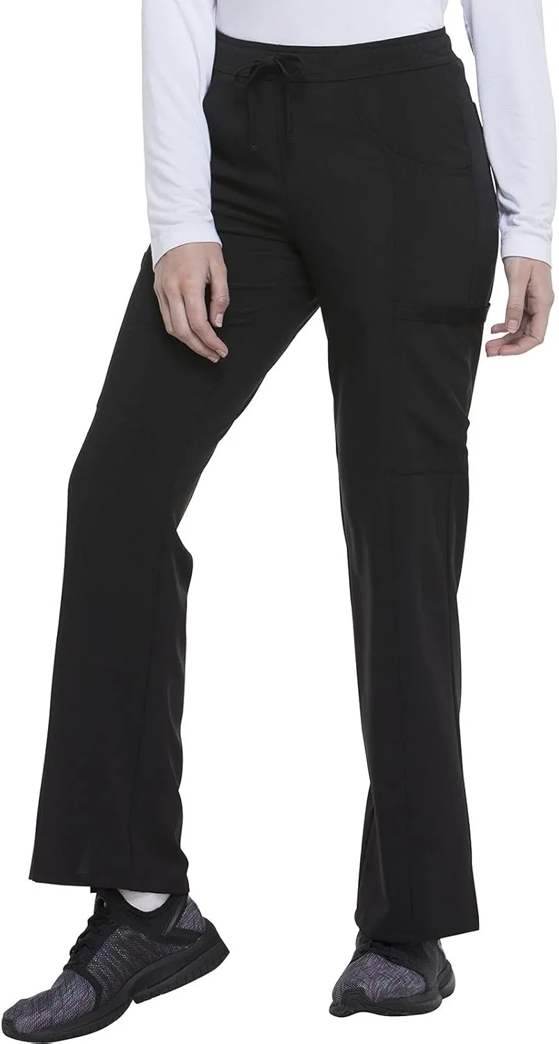 Dickies EDS Essentials Scrubs for Women, Drawstring Cargo Scrub Pants with Four-Way Stretch and Moisture Wicking DK010