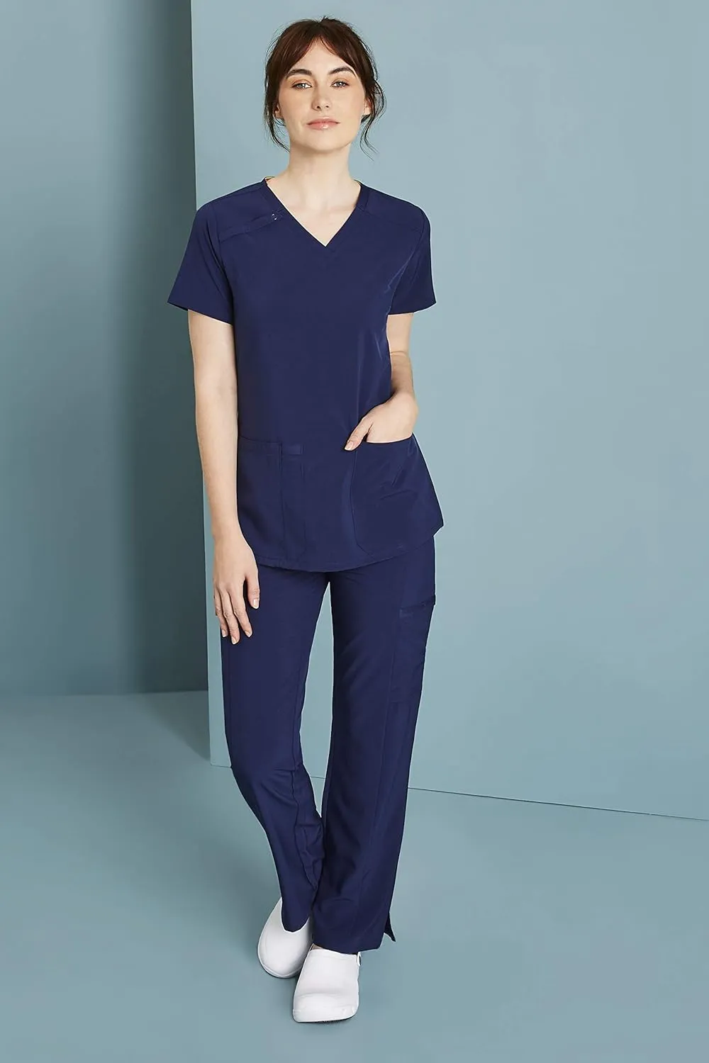 Dickies EDS Essentials Scrubs for Women, Drawstring Cargo Scrub Pants with Four-Way Stretch and Moisture Wicking DK010