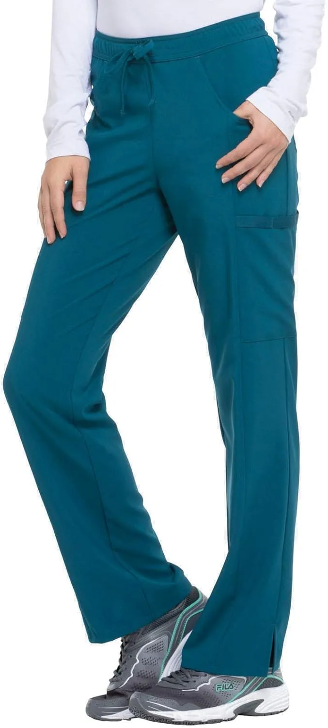 Dickies EDS Essentials Scrubs for Women, Drawstring Cargo Scrub Pants with Four-Way Stretch and Moisture Wicking DK010