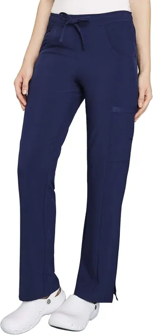 Dickies EDS Essentials Scrubs for Women, Drawstring Cargo Scrub Pants with Four-Way Stretch and Moisture Wicking DK010