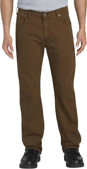Dickies Men's Tough Max Duck 5-Pocket Pant, Stonewashed Timber, 38 30