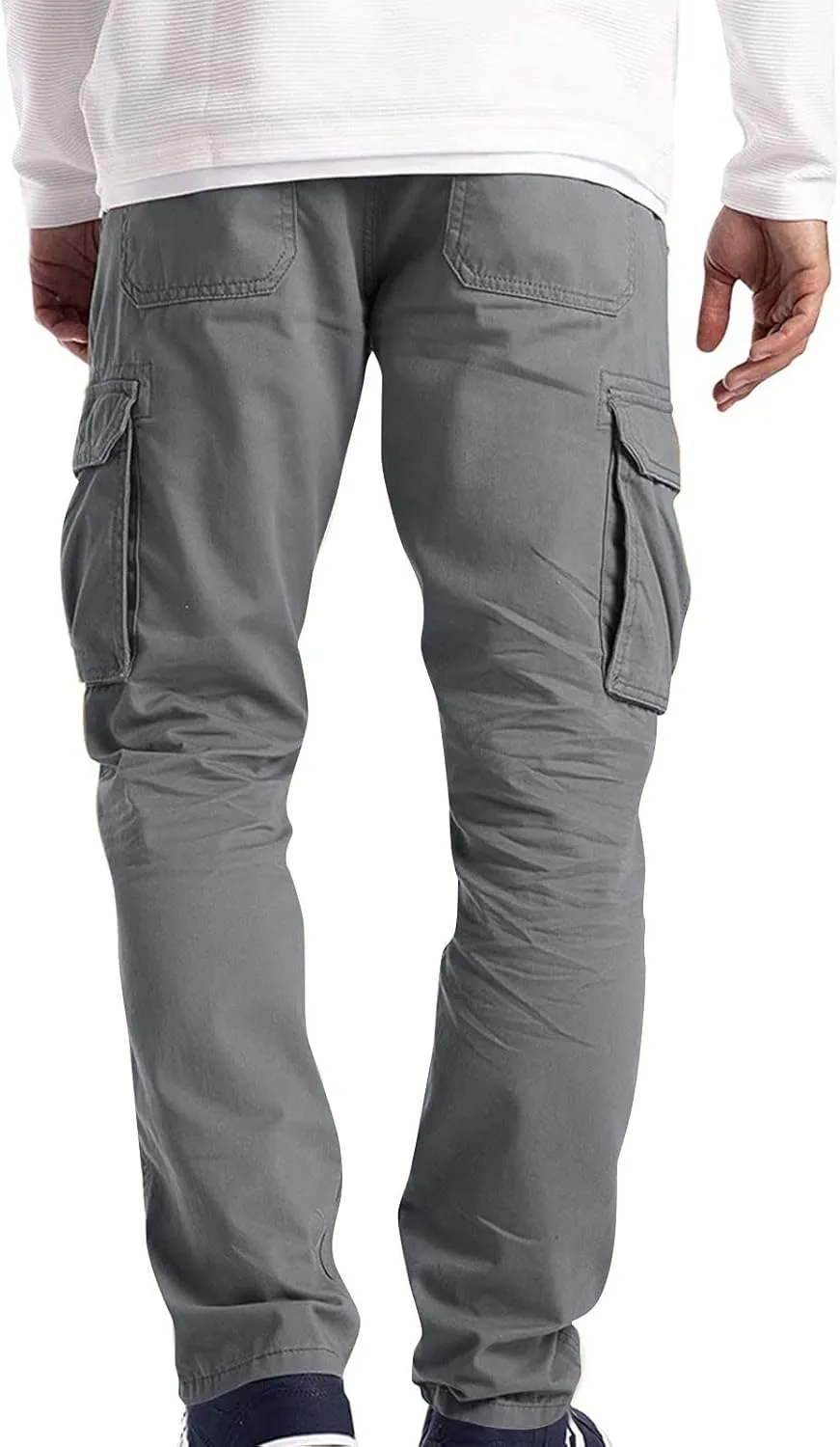 Dudubaby Sweatpants for Men Sports Casual Jogging Trousers Lightweight Hiking Work Pants Outdoor Pant