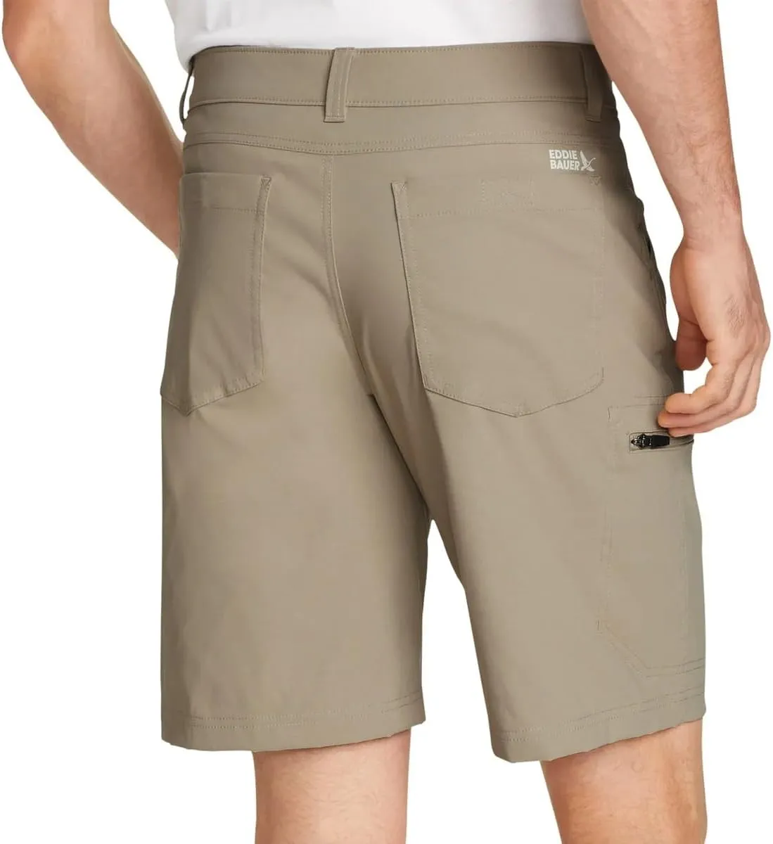 Eddie Bauer Mens UPF 50  Classic Fit Stretch Lightweight Tech Short