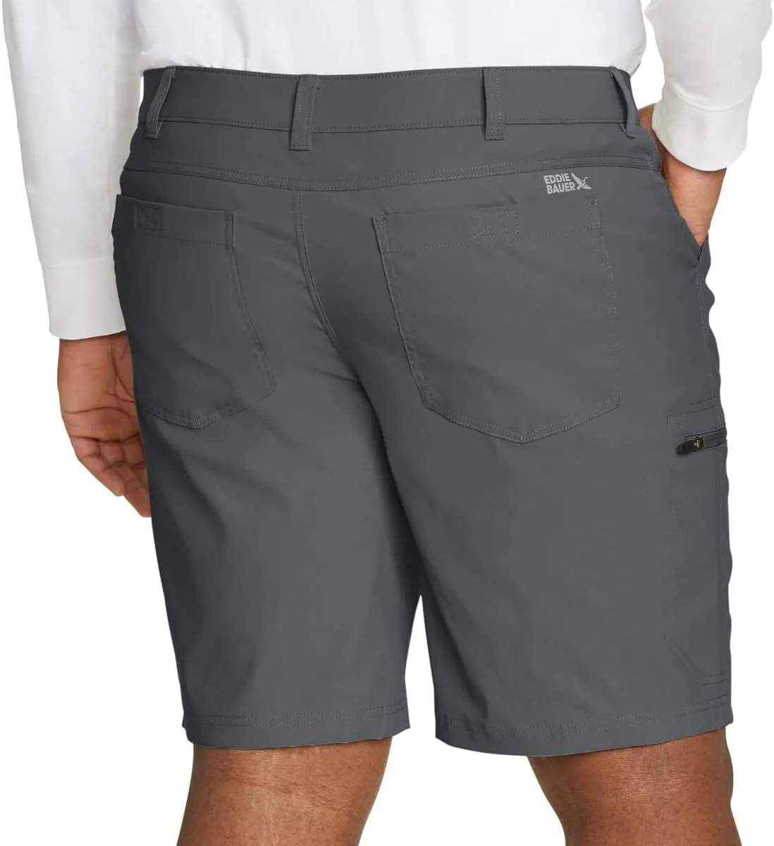 Eddie Bauer Mens UPF 50  Classic Fit Stretch Lightweight Tech Short