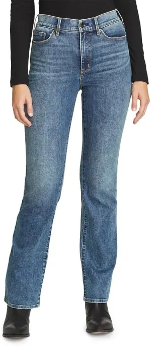 Eddie Bauer Women's Voyager High-Rise Bootcut Jeans - Classic Fit