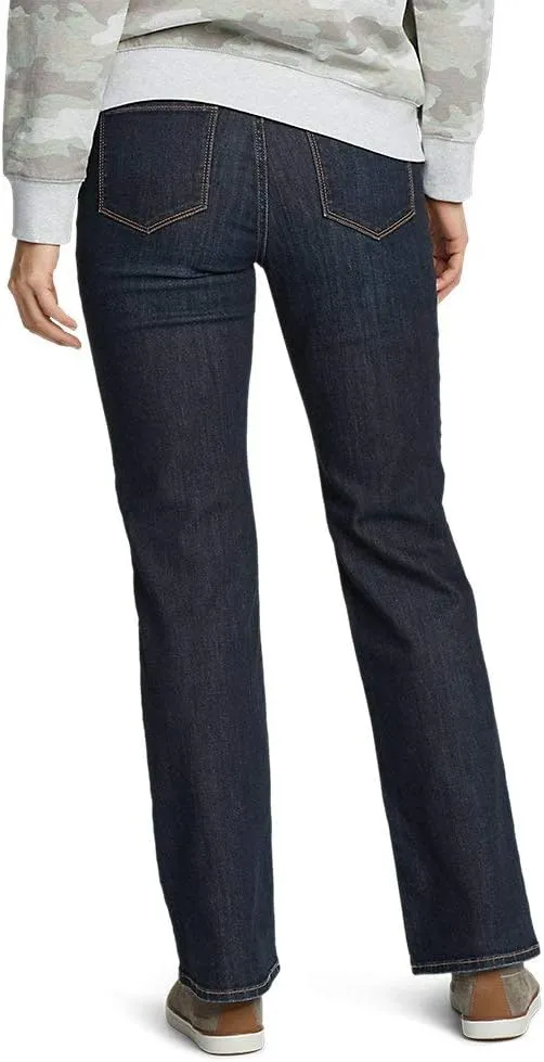 Eddie Bauer Women's Voyager High-Rise Bootcut Jeans - Classic Fit