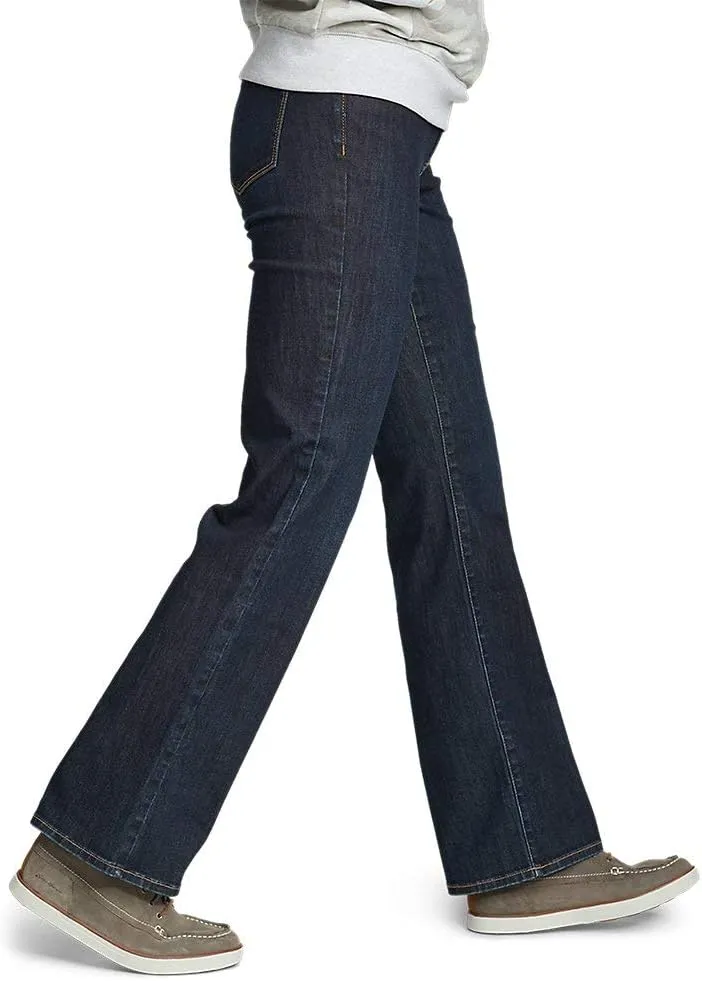 Eddie Bauer Women's Voyager High-Rise Bootcut Jeans - Classic Fit