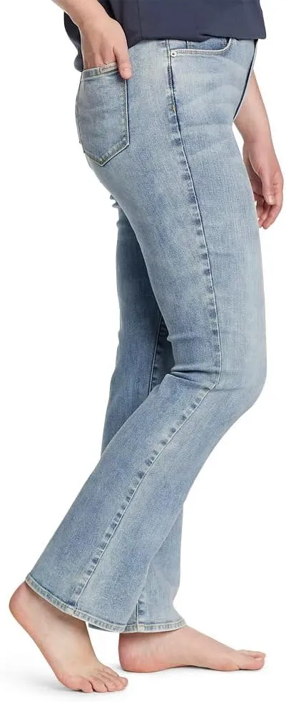 Eddie Bauer Women's Voyager High-Rise Bootcut Jeans - Classic Fit