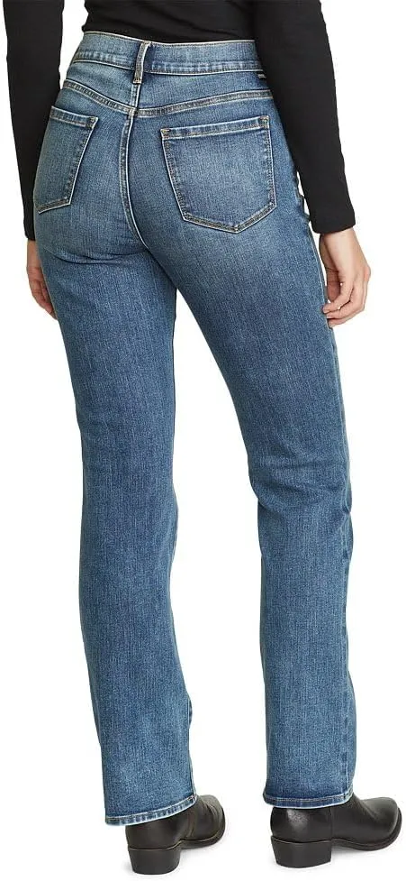 Eddie Bauer Women's Voyager High-Rise Bootcut Jeans - Classic Fit