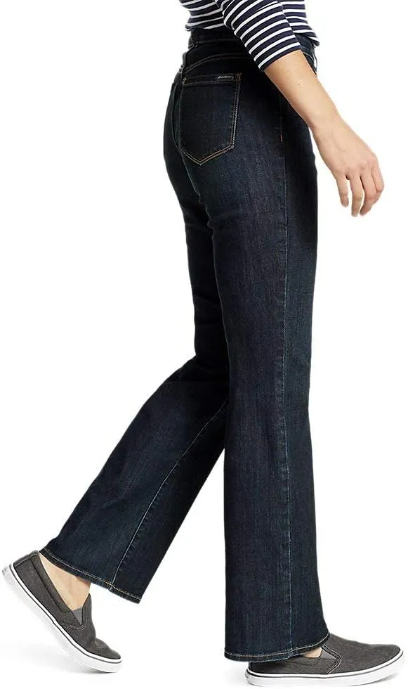 Eddie Bauer Women's Voyager High-Rise Bootcut Jeans - Classic Fit