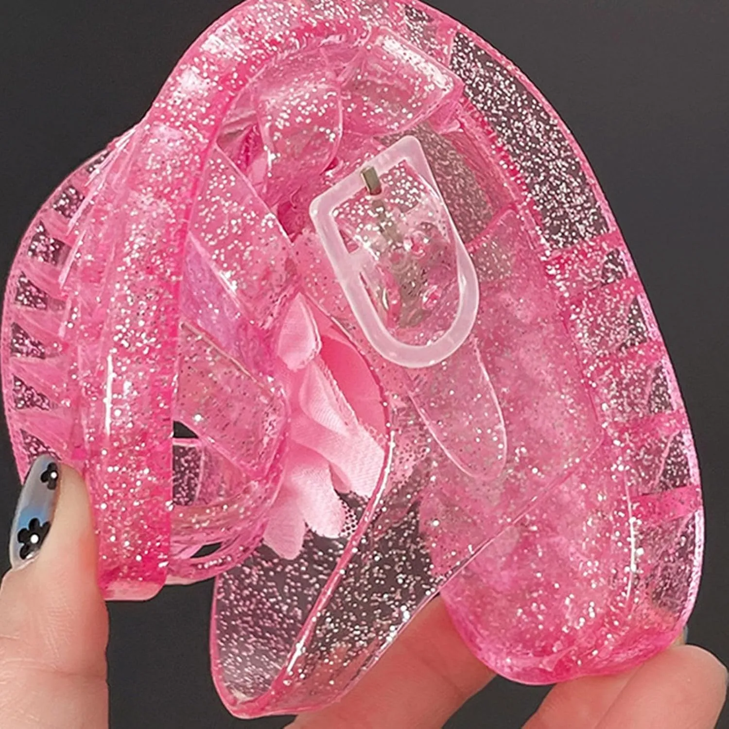 Everyday Slide Sandals with Backstrap Sandals For Girls Kids Toddler Dress Up Flat Sequins Butterfly Mary Jane Shoes Summer Casual Sandal Flower Girl Shoes