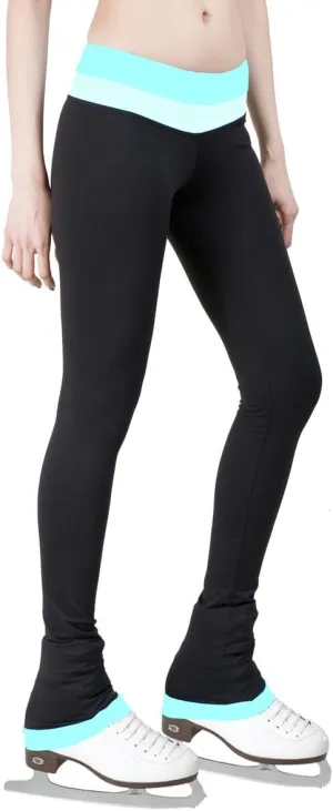 Figure Skating Pants with 2-Tones Waistband
