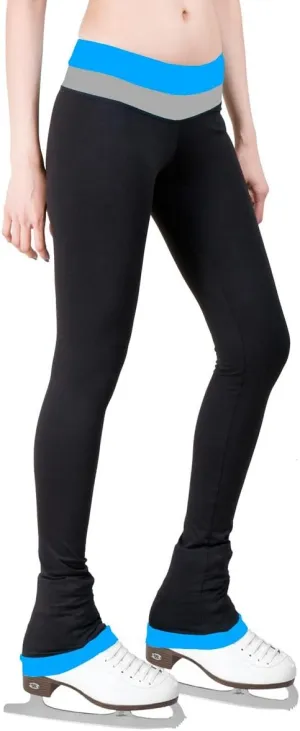 Figure Skating Pants with 2-Tones Waistband