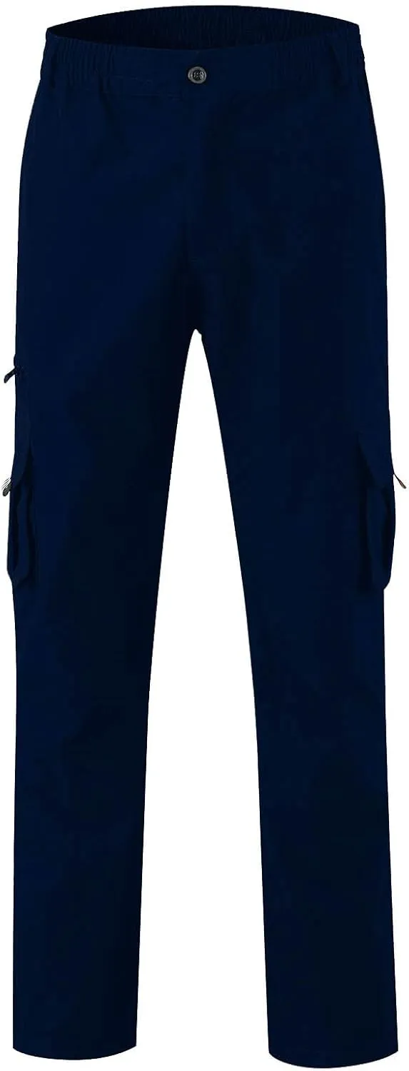 GOFULY Mens Cargo Pants with Pockets Baggy Pants Slim Fit Stretch Special Occasions Sweatpants Baggy Outdoor Pants Casual