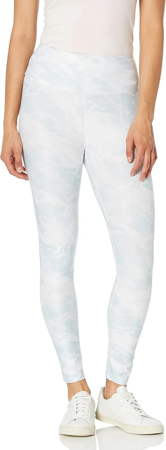 GUESS Women's Active Marble Print Leggings
