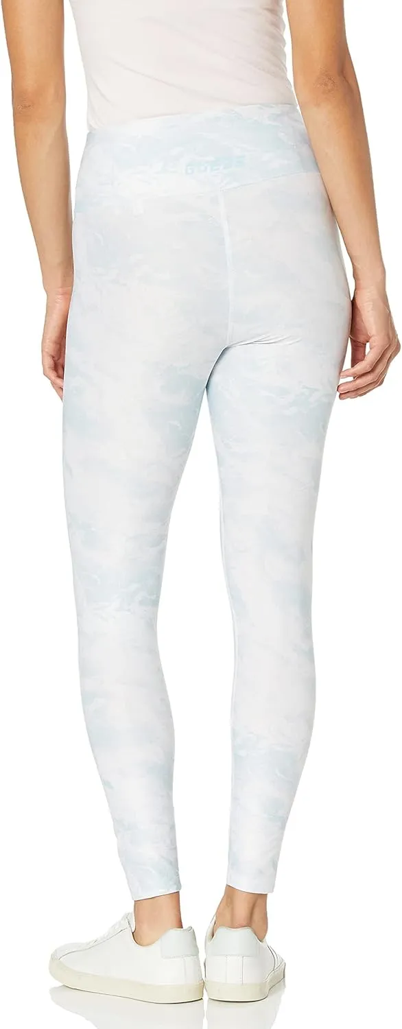 GUESS Women's Active Marble Print Leggings